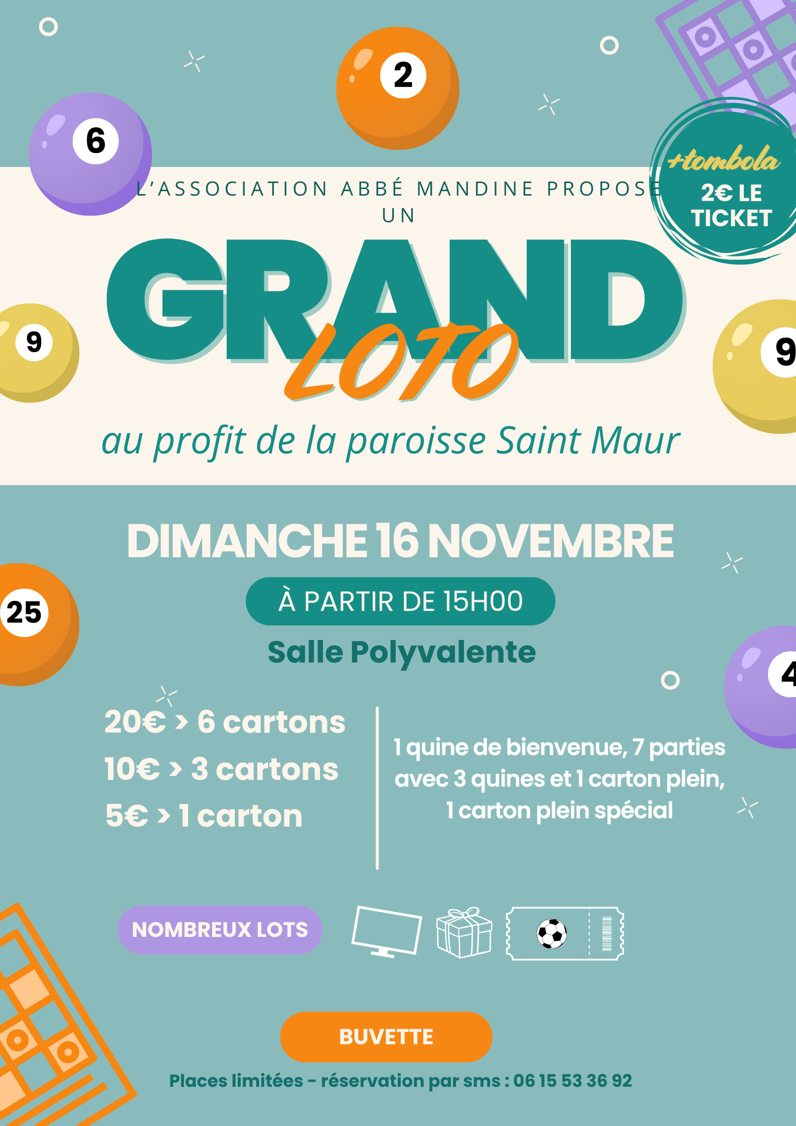 affiche loto paroisse