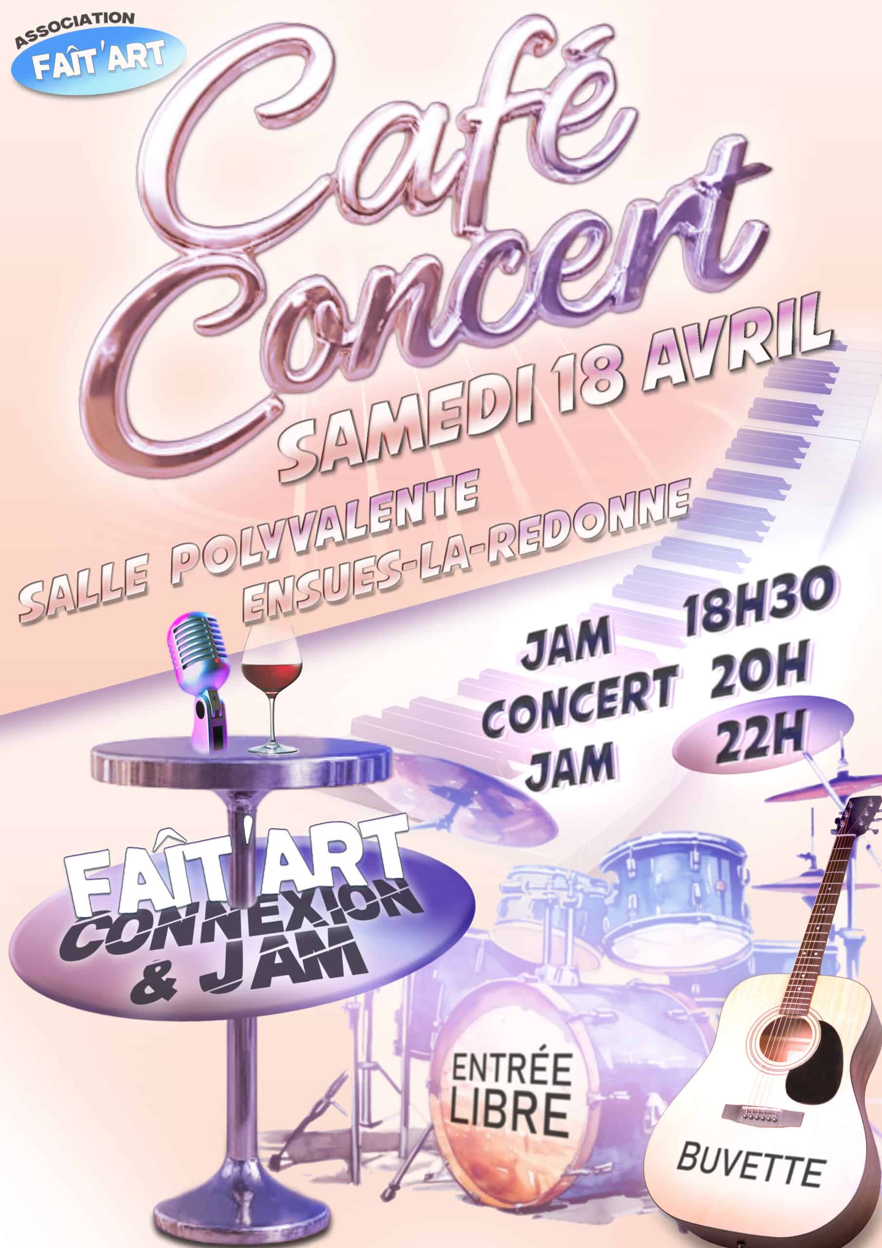 Café Concert Affiche 3