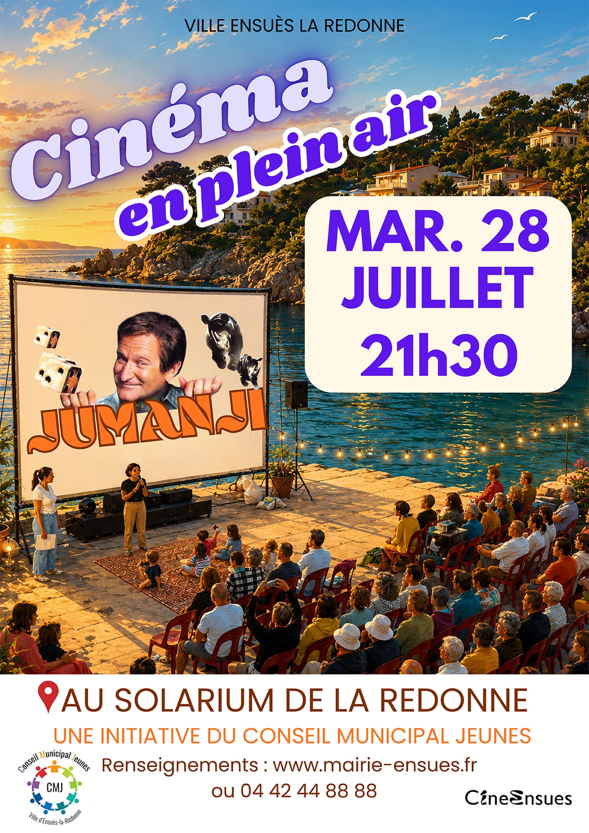 V2 Affiche cinéma plein air CMJ